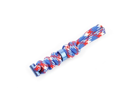 Chris Reeve Sebenza Large Lanyard, Liberty, Blue Bead, COM-7116