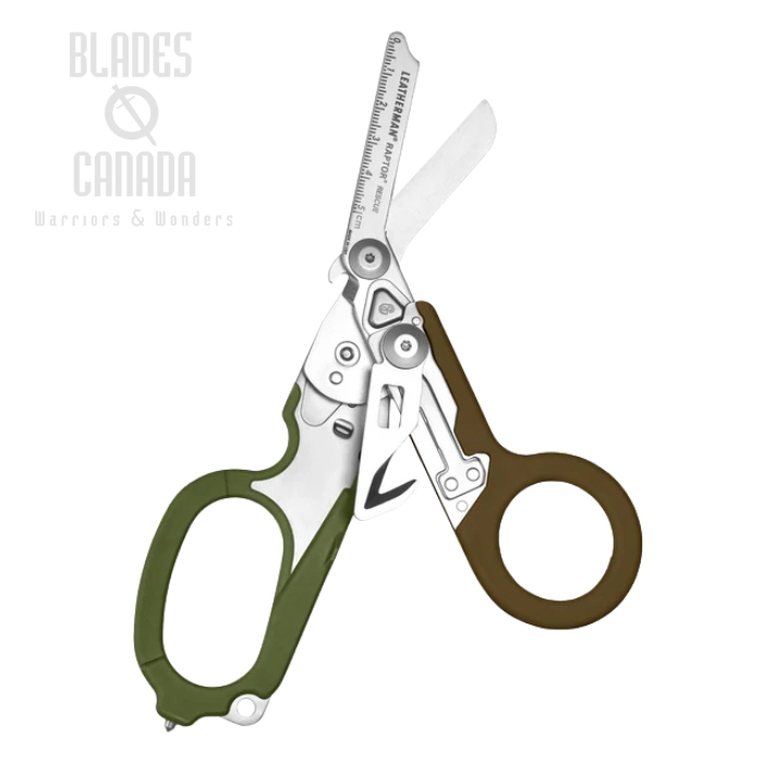 Leatherman Raptor Rescue Shears, Woodland, 833490