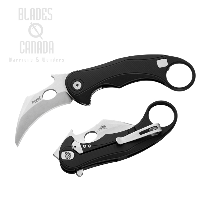 (image for) Lion Steel L.E.One Mid Flipper Frame Lock Knife, M390 Stonewash, Aluminum Black, LE2 A BS