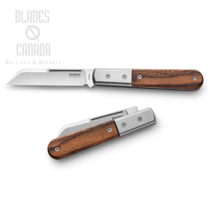 Lion Steel Barlow DOM Slipjoint Knife, M390, Santos Wood, CK0115 ST