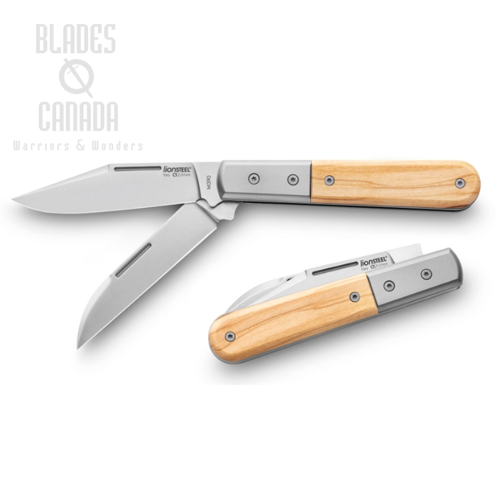 Lion Steel Barlow Warhorse Slipjoint Knife, M390, Carbon Fiber, CK0122 UL