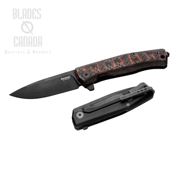 Lion Steel Myto Flipper Framelock Knife, Magnacut, Snakeskin Fat Carbon Fiber, MT01 MC SS
