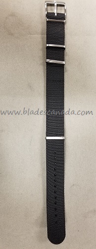 Luminox FN2201.20Q Webbing Strap 4 Loops, 22 mm- Black - Click Image to Close