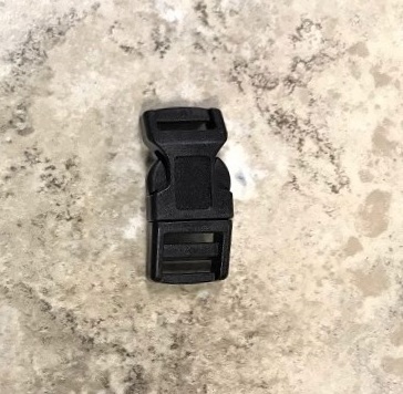 Paracord Large Buckle 4-Pack [Black]