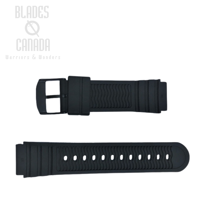 Luminox FP2201.20B PU Watch Strap Black, Black Buckle (image for) Luminox FP2201.20B PU Watch Strap Black, Black Buckle