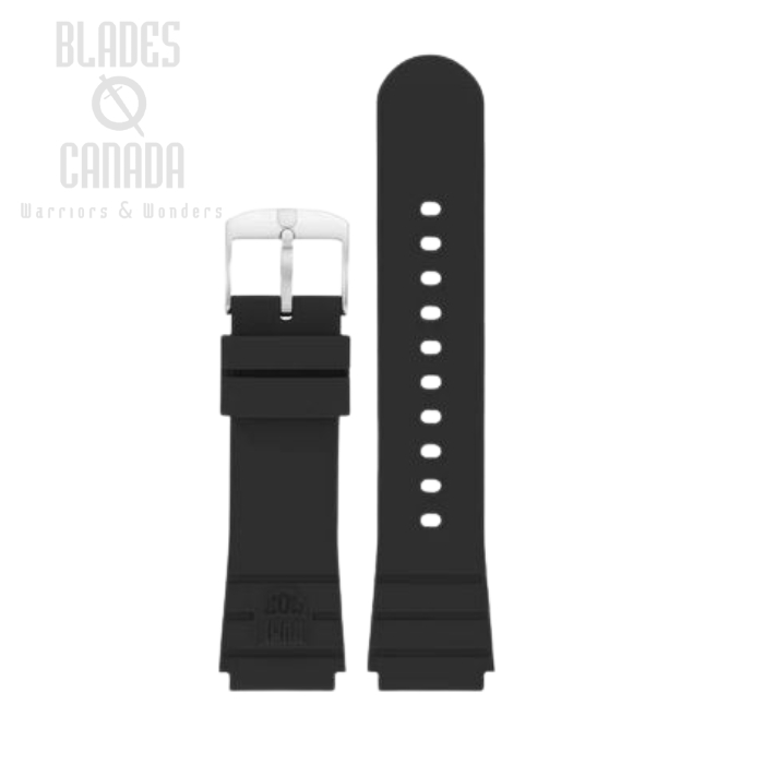 Luminox FP3000.21Q.2.K Watch Strap NBR Black - 22mm (image for) Luminox FP3000.21Q.2.K Watch Strap NBR Black - 22mm