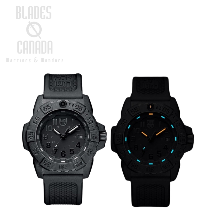 Luminox Navy Seal Series PC Carbon Watch, XS.3501.BO.F, Blackout, 45MM (image for) Luminox Navy Seal Series PC Carbon Watch, XS.3501.BO.F, Blackout, 45MM