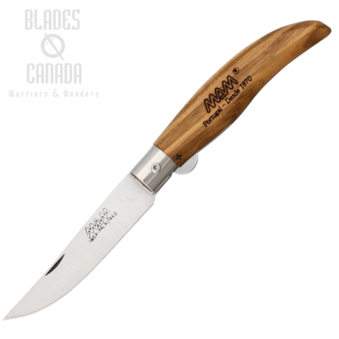 (image for) MAM 2011 Iberica's Pocket Knife Folding Knife, Beech Wood Handle