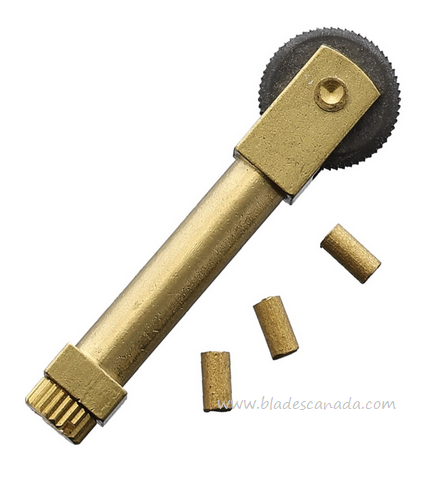 Maratac PSK Flint Wheel Sparker, Brass, 037 - Click Image to Close