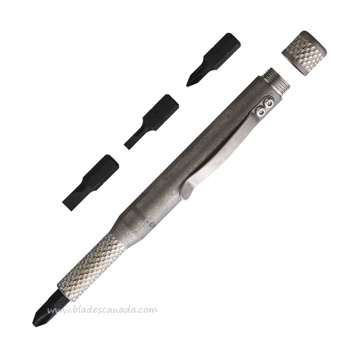 Maratac Pen Driver, Titanium Stonewash, 076