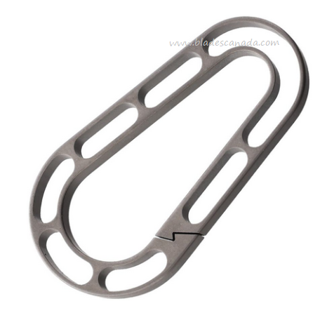 Maratac Skeleton Carabiner, Titanium, MAR094