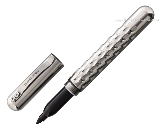 Maratac Signator Marker Vault, Titanium w/Sharpie, MAR096