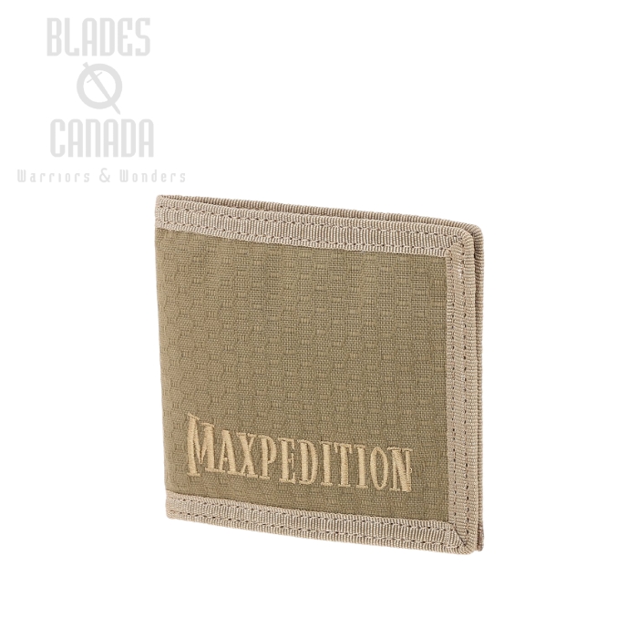 Maxpedition AGR Bi-Fold Wallet - Tan (image for) Maxpedition AGR Bi-Fold Wallet - Tan