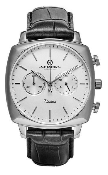 Melbourne Carlton Chronograph - Silver