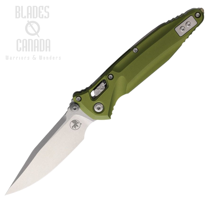 (image for) Microtech Socom Delta RAM-LOK S/E Folding Knife, M390 SW, Aluminum OD Green, 159RL-10OD