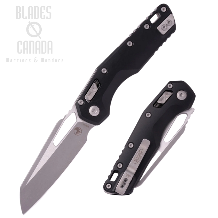 Microtech MSI S/E Ram Lok Folding Knife, M390 Apocalyptic, Aluminum Black, 210-10AP Microtech MSI S/E Ram Lok Folding Knife, M390 Apocalyptic, Aluminum Black, 210-10AP