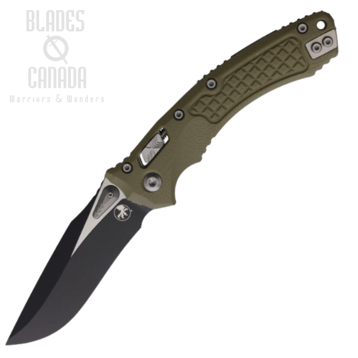 Microtech Amphibian S/E Ram-Lok Folding Knife, M390 Steel, Frag Pattern G10, 137RL-1FRGTOD