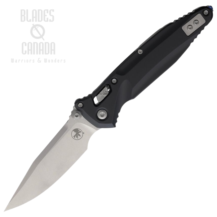 (image for) Microtech Socom Delta Ram-Lok Folding Knife, M390MK SW, Aluminum Black, 159RL-10