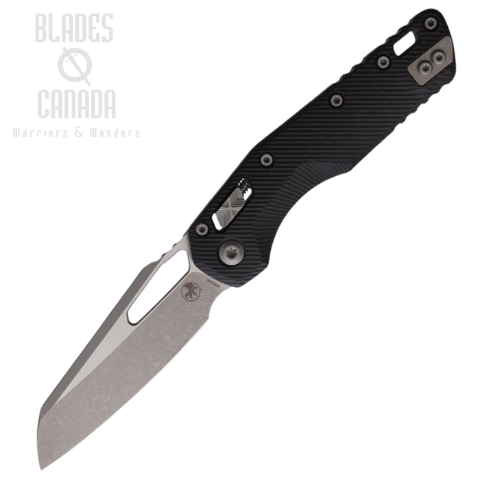 Microtech MSI Ram-Lok Folding Knife, M390MK Apocalyptic, G10 Black Fluted, 210-10APFLGTB