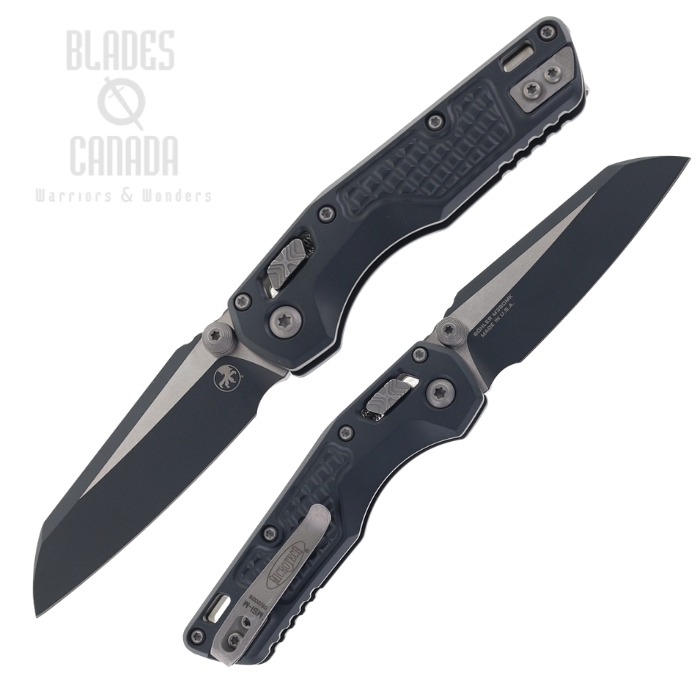 Microtech MSI Mini Ram-Lok Folding Knife, M390MK Cerakote Sniper Gray, Aluminum Black Frag, 210M-1FRCSG-Z13 (image for) Microtech MSI Mini Ram-Lok Folding Knife, M390MK Cerakote Sniper Gray, Aluminum Black Frag, 210M-1FRCSG-Z13