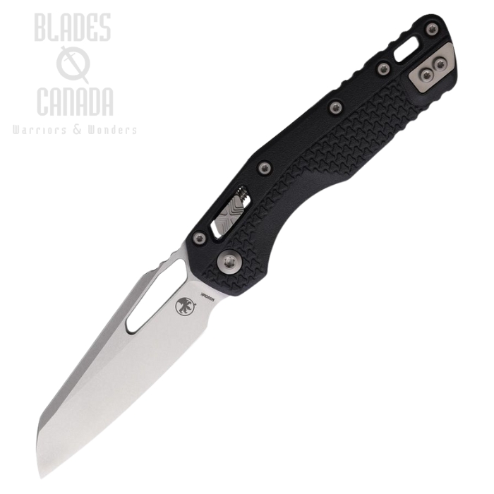 Microtech MSI Ram-Lok Folding Knife, M390MK SW, Tri Grip Black Handle, 210T-10PMBK