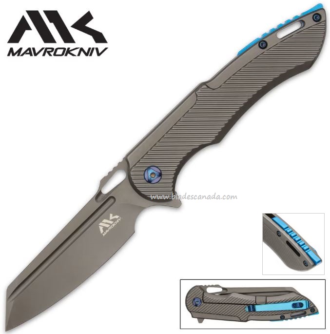 Mavrokniv Mechanix Flipper Folding Knife, D2 Steel, MK015