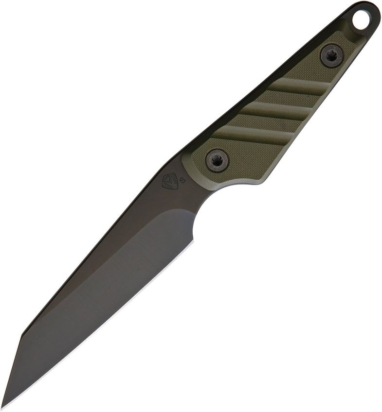 (Discontinued) Medford UDT-1 Fixed Blade, S35VN Black PVD, G10 OD, Kydex Sheath - Click Image to Close