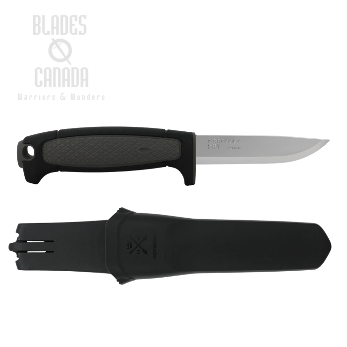 (image for) Morakniv Risberg Fixed Blade Knife, Carbon Steel, Polypropene Black Skies, Polypropene Sheath, M-14688