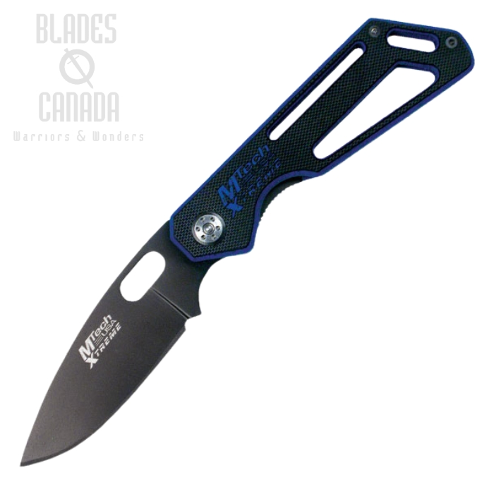 (image for) MTech Xtreme MX8002BL Folding Knife, G10 Blue/Black