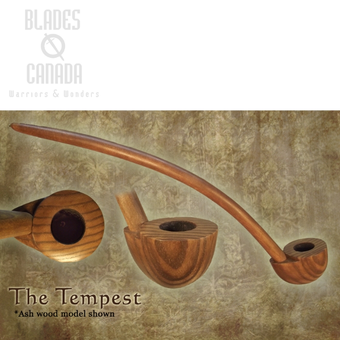 (image for) MacQueen Pipes 'The Tempest' - Ash Wood