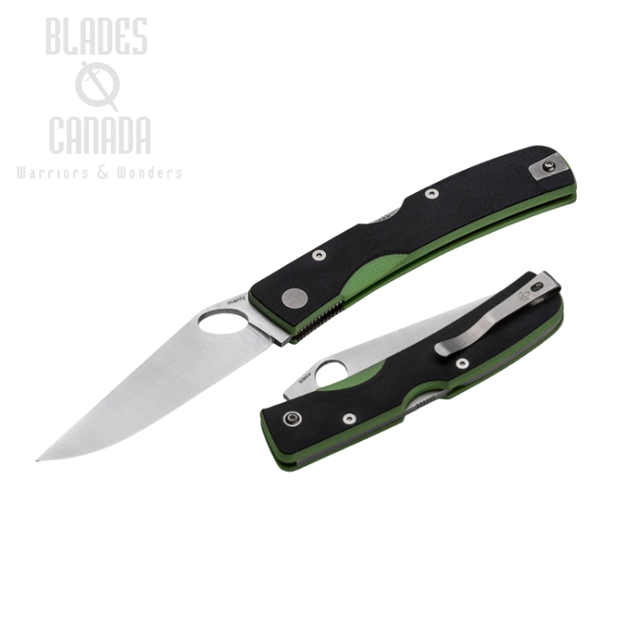Manly Peak Folding Knife, CPM 154, G10 Black/Green, 01ML056 (image for) Manly Peak Folding Knife, CPM 154, G10 Black/Green, 01ML056