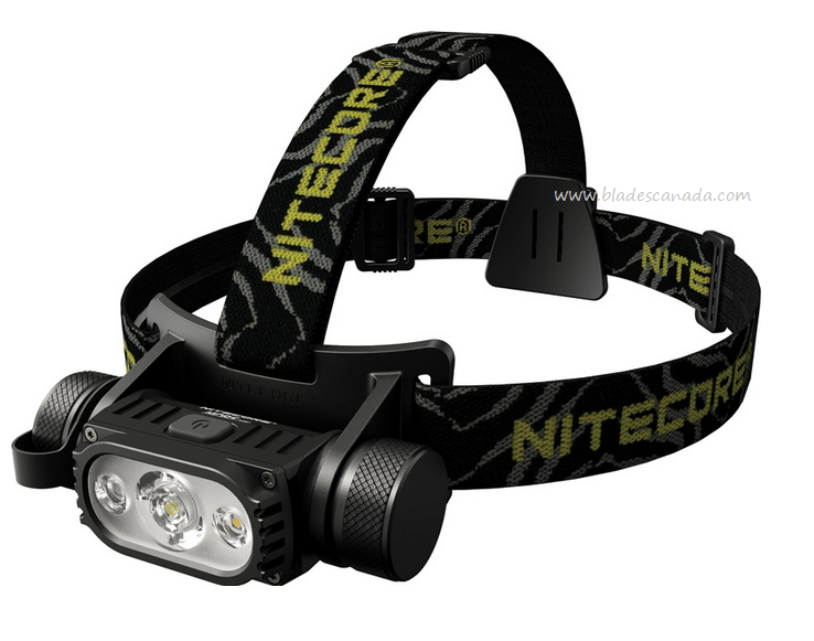 Nitecore HC65 V2 USB-C Rechargeable Headlamp, 1750 Lumens, Aluminum Black