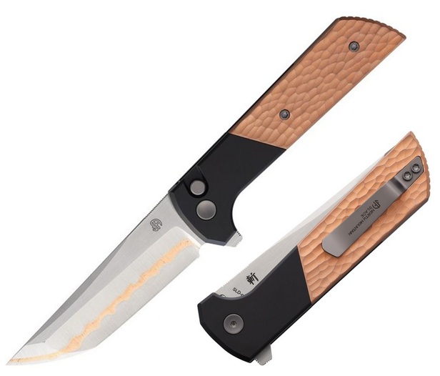 (image for) North Mountain Blade Chop 2 Flipper Folding Knife, SLD Magic San Mai Copper Vein, NMB2407CUHM5