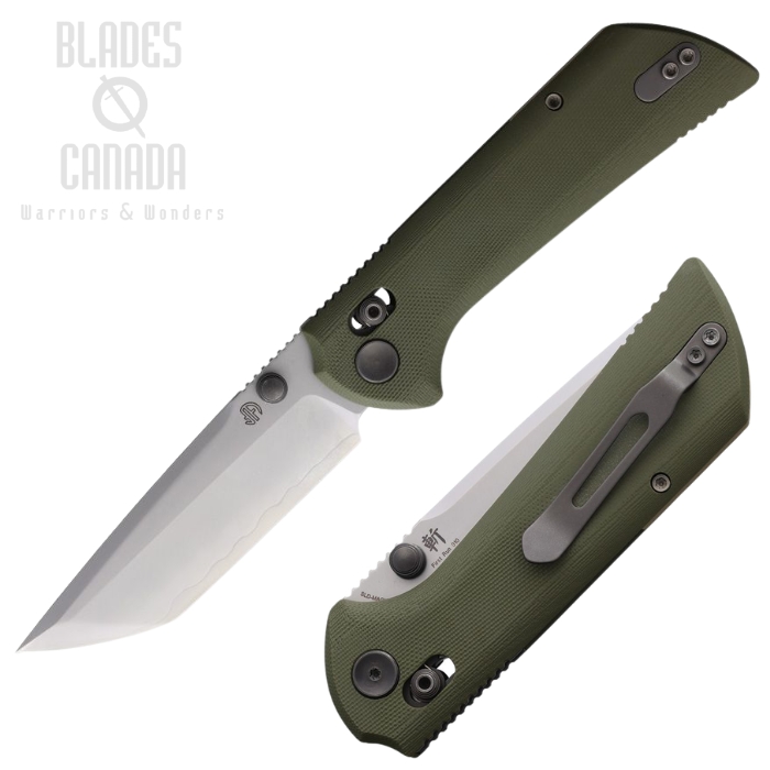 (image for) North Mountain Blade Chop Crossbar Lock Knife, SLD-Magic, G10 Green, 2532-GR