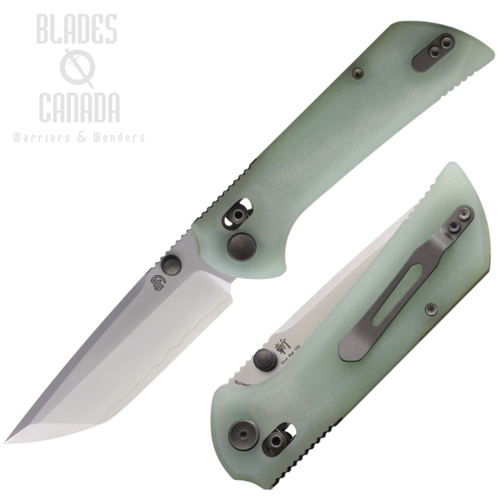 (image for) North Mountain Blade Chop Crossbar Lock Knife, SLD-Magic, G10 Jade, 2532-JD