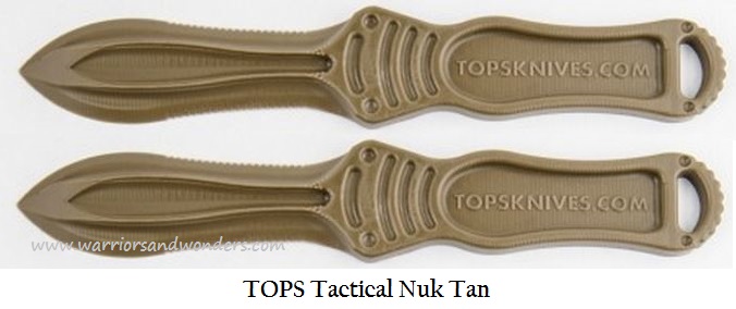 TOPS Non-Metalic Fixed Blade Utility Knife, NUK02CT