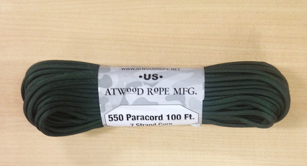 550 Paracord, 100Ft. - Hunter Green