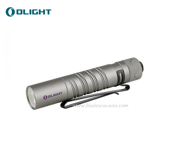 Olight i5R EOS Pocket Rechargeable Flashlight - 350 Lumens - Titanium