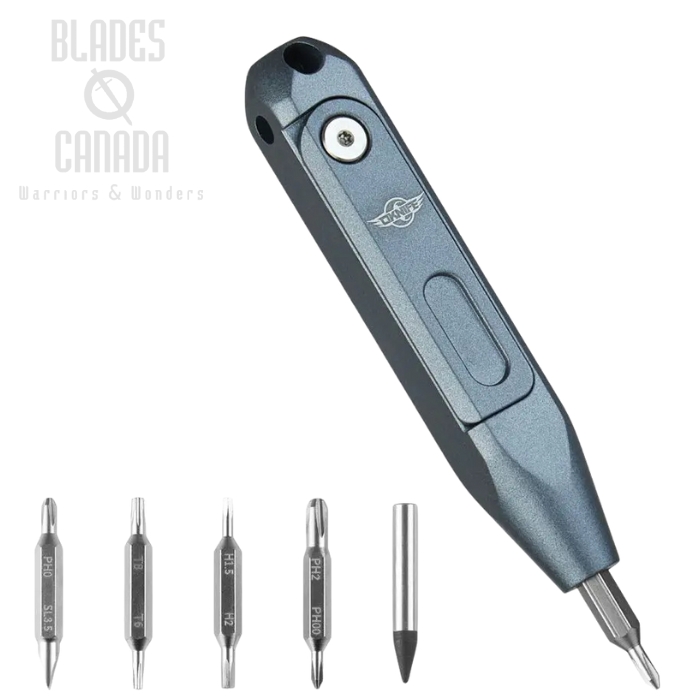 Oknife Otacle D1 Lite Pocket Tool, Titanium Blue, O-D1LITE
