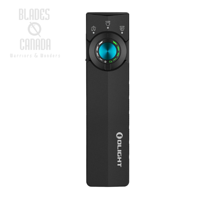 (image for) Olight ArkPro Series Flat Unibody EDC Flashlight, Matte Black, 1200 Lumens