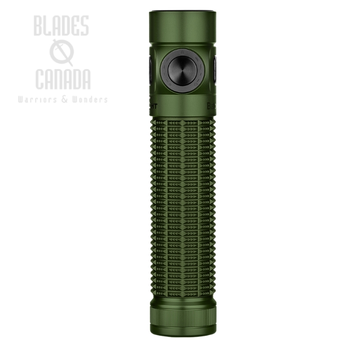 (image for) Olight Baton 4 Pro Dual Switch Compact EDC Flashlight, OD Green, 1800 Lumens