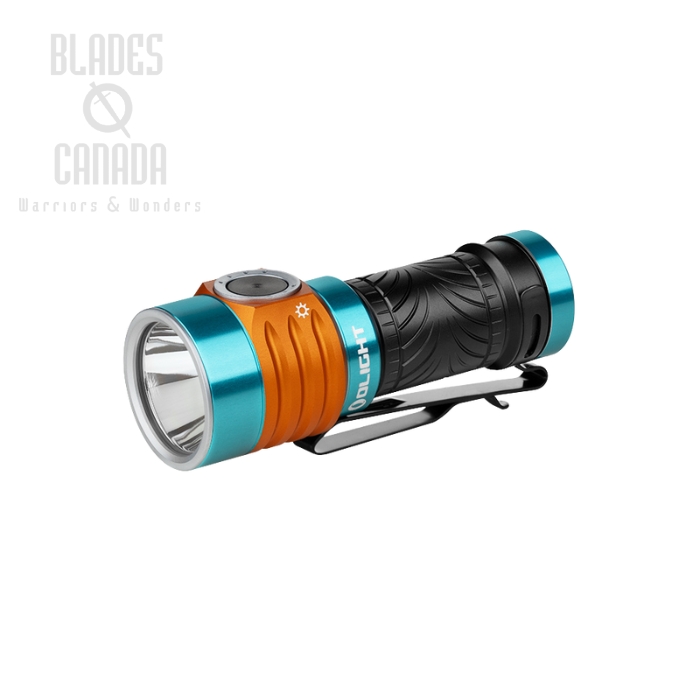 Olight Baton Turbo Compact EDC Long-Range Beam Flashlight, Roadster, 1000 lumens