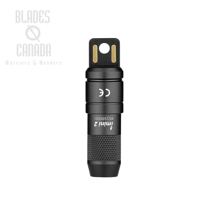 Olight imini 2 EDC Pocket Flashlight, Black, 50 Lumens