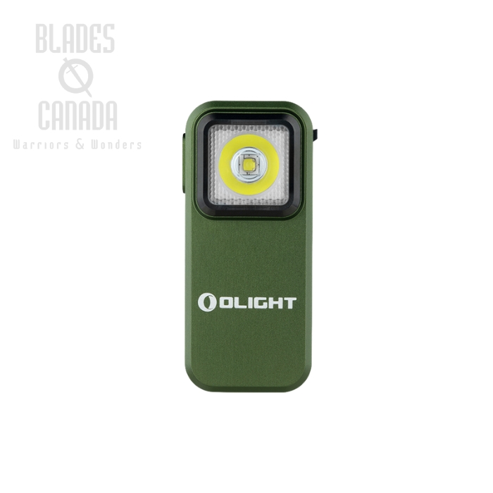 Olight Oclip Clip Light w/White and Red Light, OD Green, O-OCLIP-ODG
