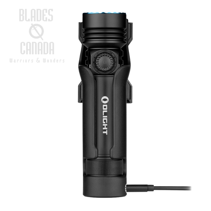 Olight Seeker 4 Pro High Power Flashlight, Matte Black - 4600 Lumens