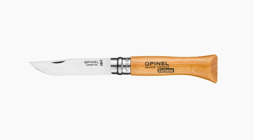 Opinel No.6 Carbon Steel - Beechwood, 113060