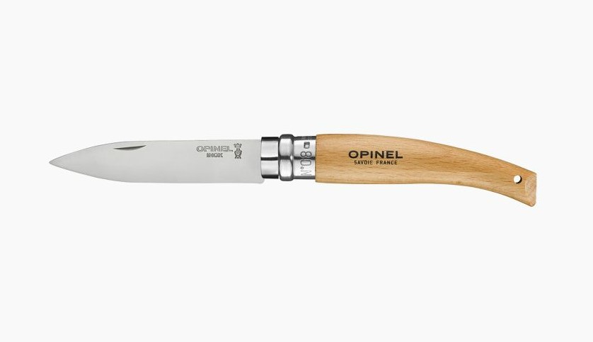 Opinel No.8 Stainless Steel Garden Knife - Beechwood 133080
