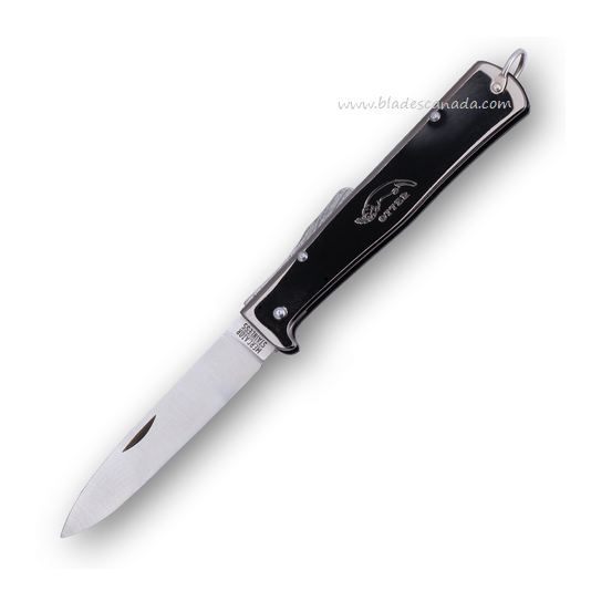 Otter Messer Mercator Ruthenium Folding Knife, 1.4034 Steel, Ruthenium Handle, 10526RGR