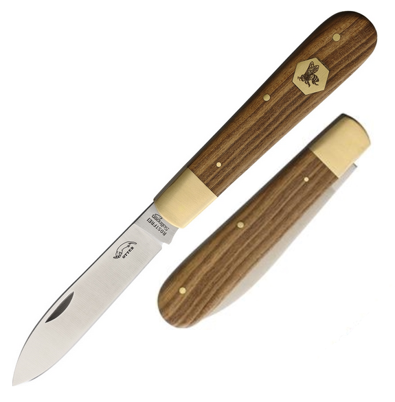 Otter-Messer Beekeepers Slipjoint Folding Knife, Sea Buckthorn Wood, 262RSA