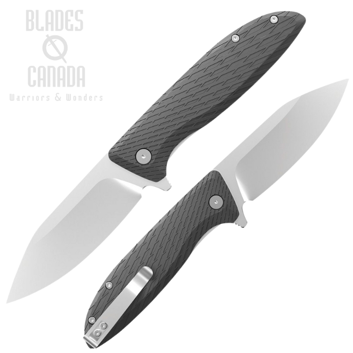 Outdoor Edge Brutus Flipper Folding Knife, Assisted Opening, Satin Blade, GFN Black, OEBR1C